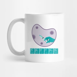 Vaccinate science themed design Mug